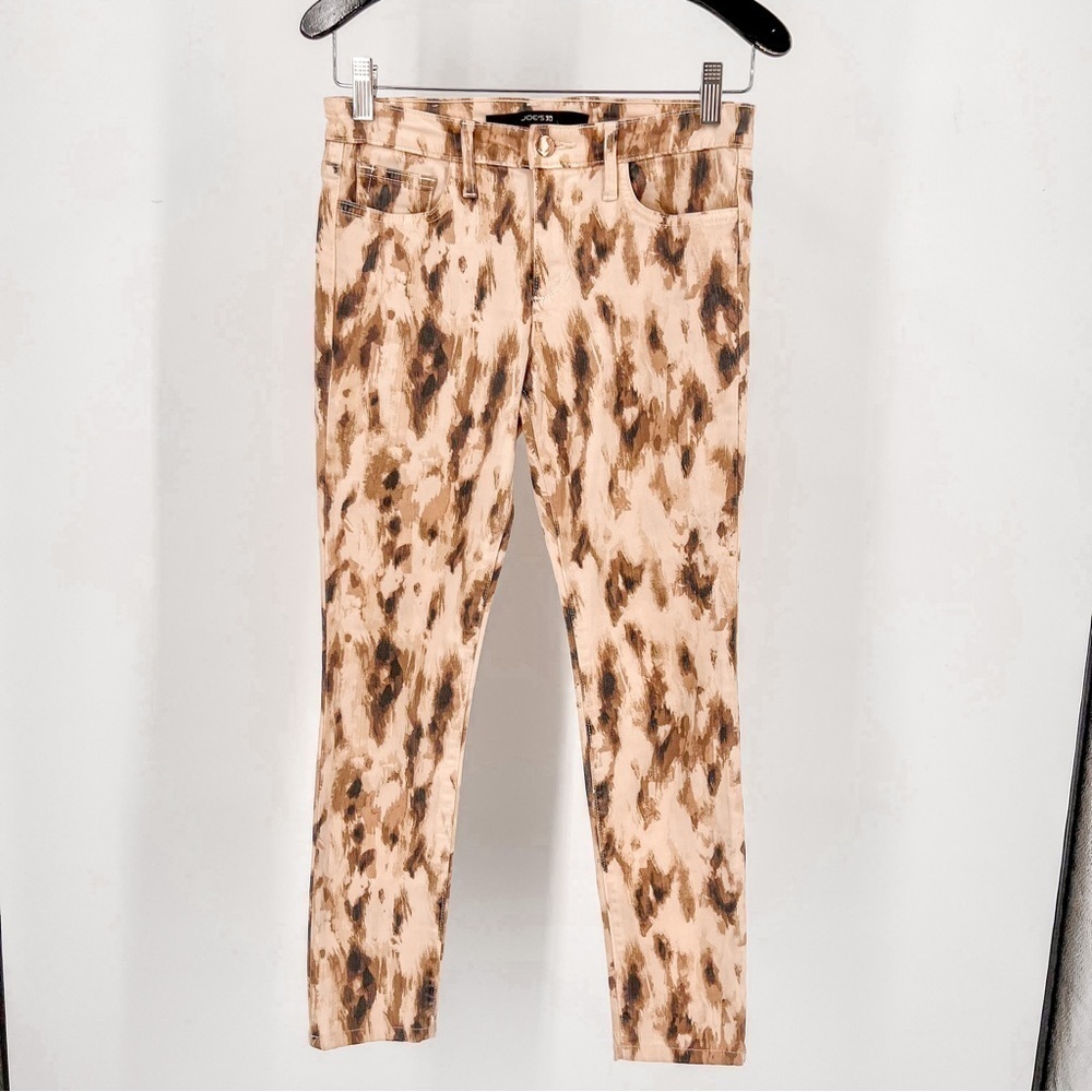 Joe’s skinny leopard print pants